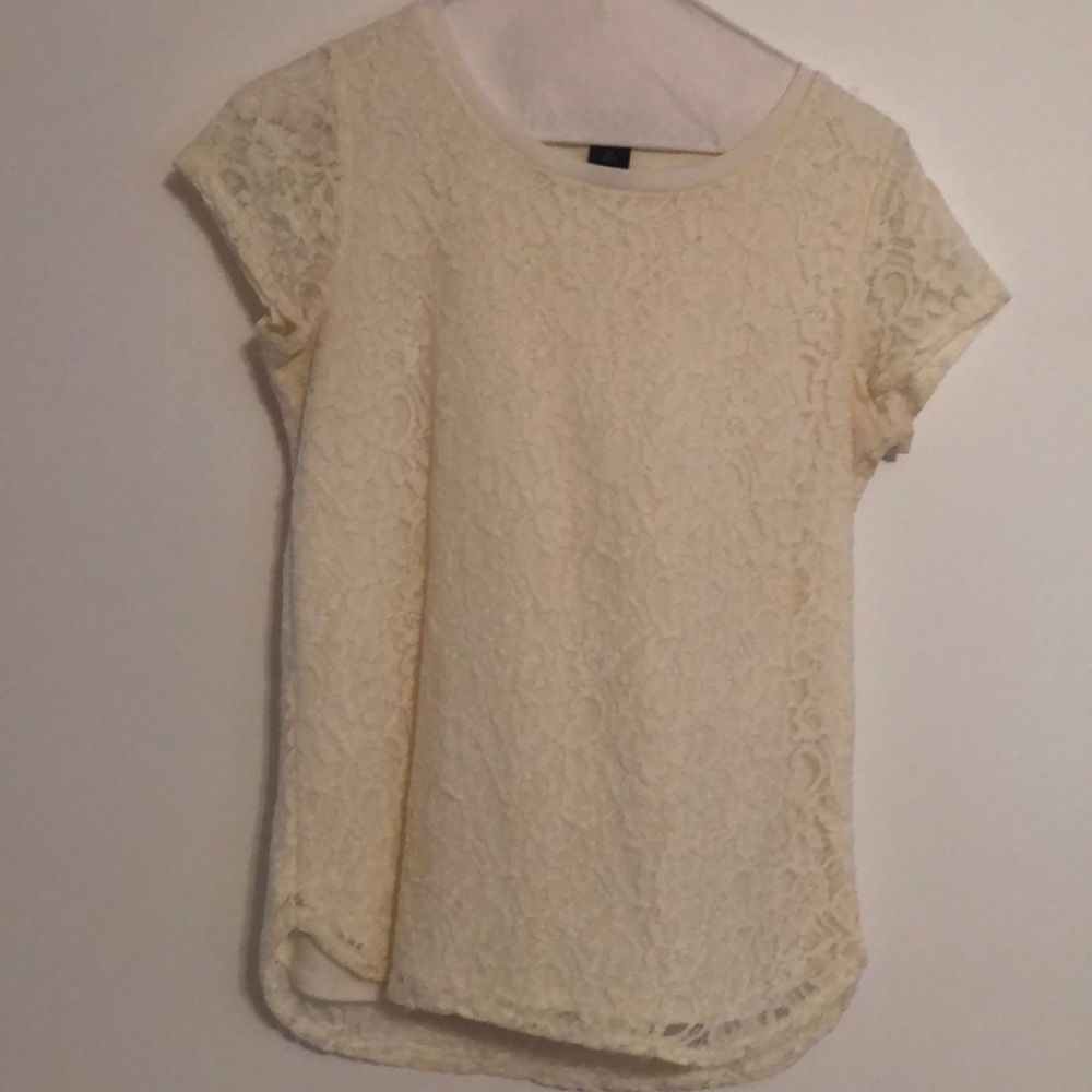 Ann Taylor lace blouse